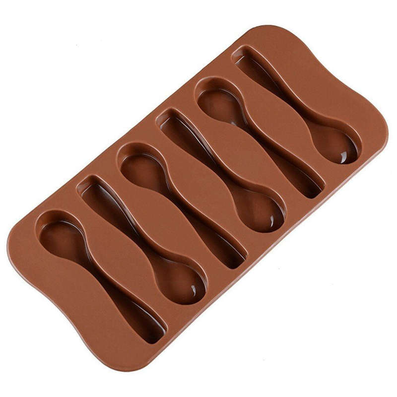 Silicone Chocolate Baking Mold - Spoons