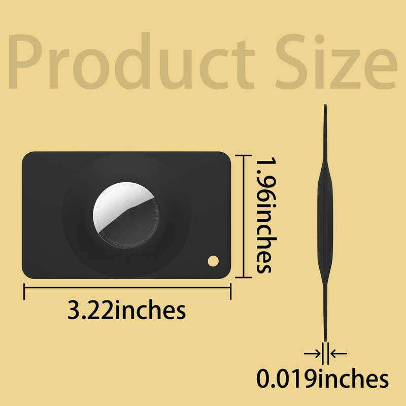 Card Shaped Protective AirTag Case for Wallet