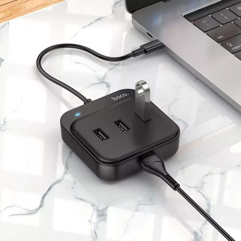Hoco HB31 OTG Type C to 4 x USB 3.0 / 2.0 Hub