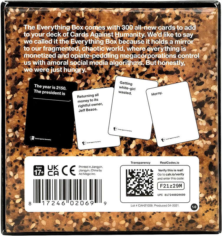Cards Against Humanity: Everything Box - 300 -Card Expansion Pack