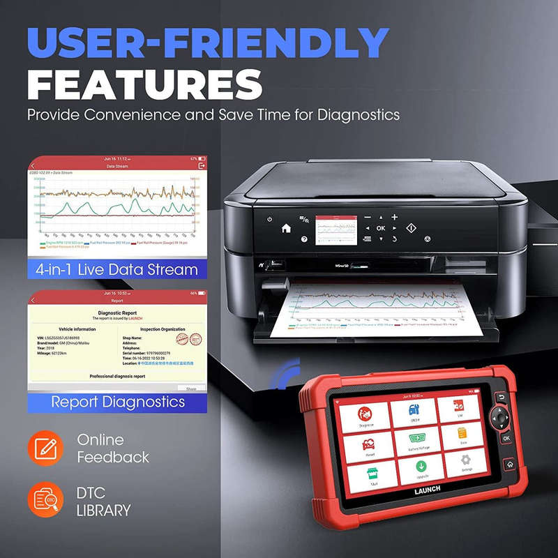 LAUNCH CRP919X OBD2 Scanner All System Diagnostics (Parallel Import)