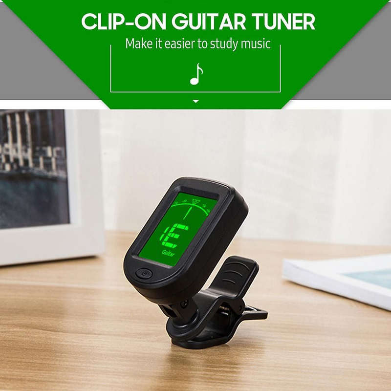 Techme Pro Digital Clip On Guitar Tuner