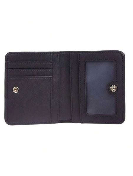 Mihuis - Women RFID Blocking Small Compact Bifold Vegan Leather Wallet