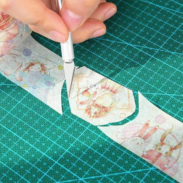 Mihuis Metal Scalpel Engraving Craft Knife with 5 Spare Blades