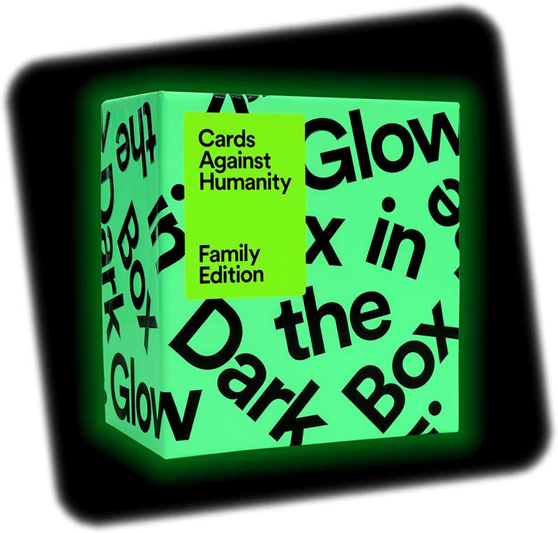 Cards Against Humanity Family Edition: Glow in The Dark Box Expansion Set