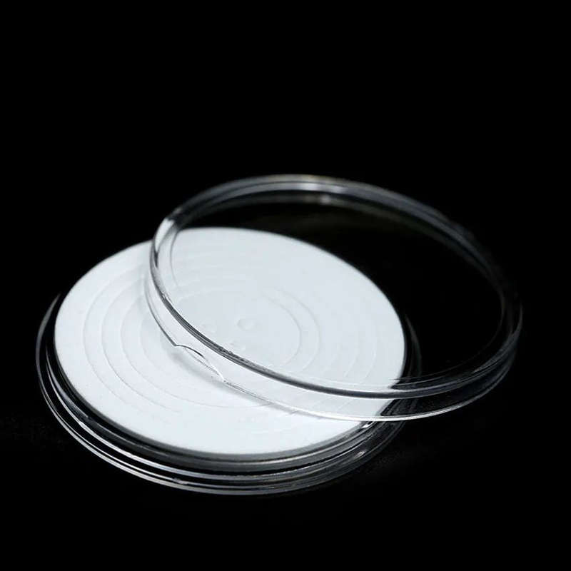 Mihuis Coin Display Clapsules fits 40/35/30/25/20 mm Coins - Pack of 20 - Open Box