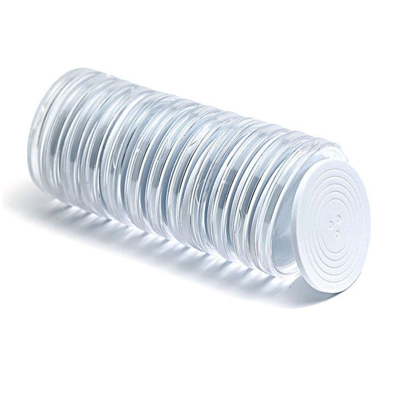 Mihuis Coin Display Clapsules fits 40/35/30/25/20 mm Coins - Pack of 20 - Open Box