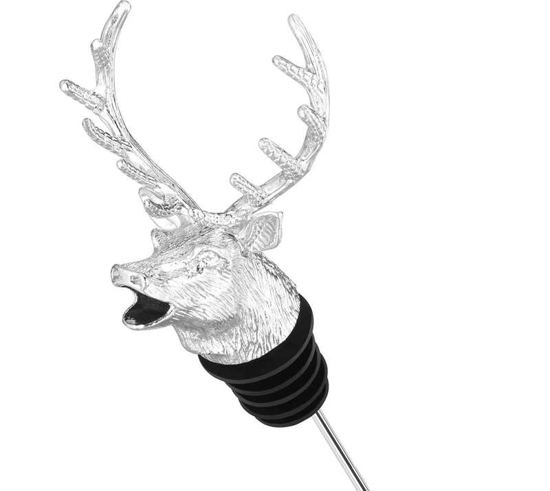 Mihuis - Deer Head Pourer Silver