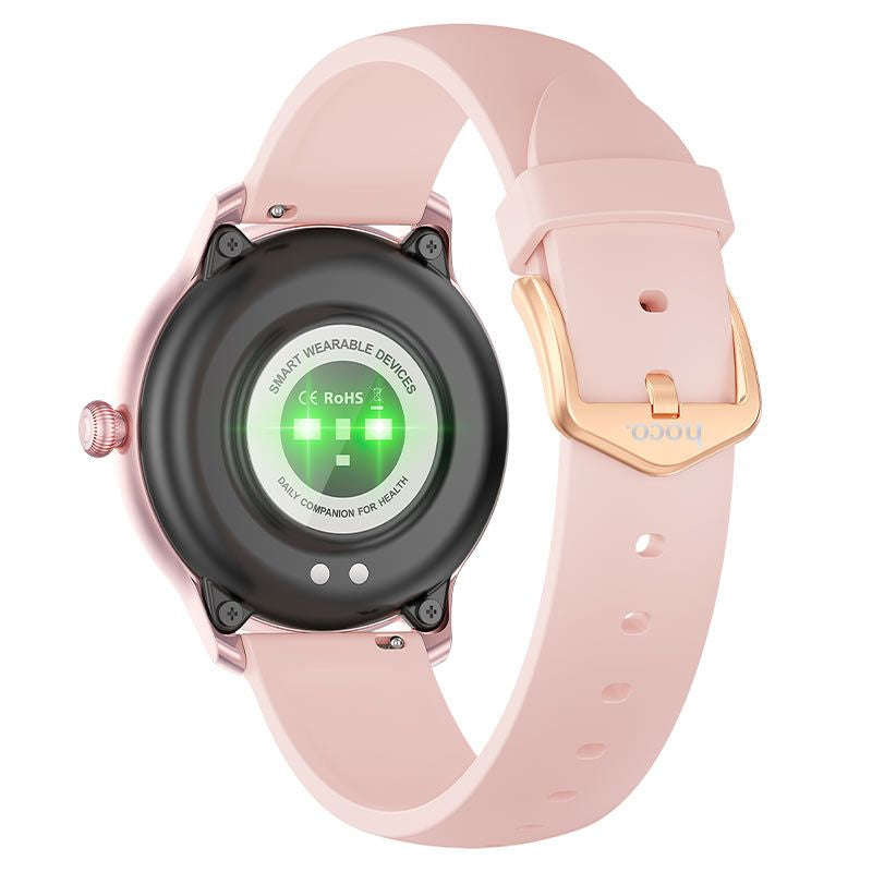 HOCO Y6 Pink Sports Smart Watch with Heart rate & Blood Oxygen Monitor