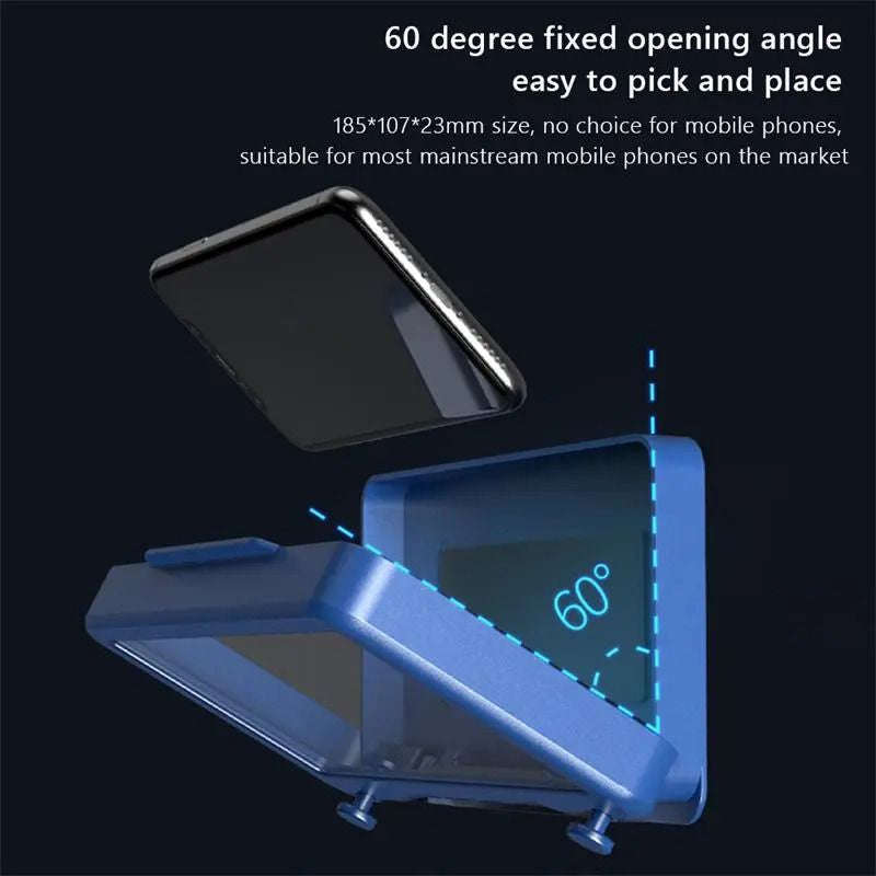 Techme White Waterproof Smartphone Holder for Bathroom/Shower/Bath