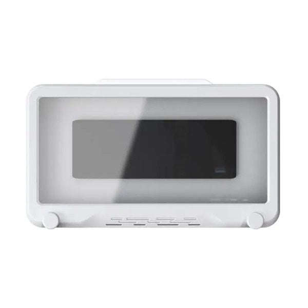 Techme White Waterproof Smartphone Holder for Bathroom/Shower/Bath
