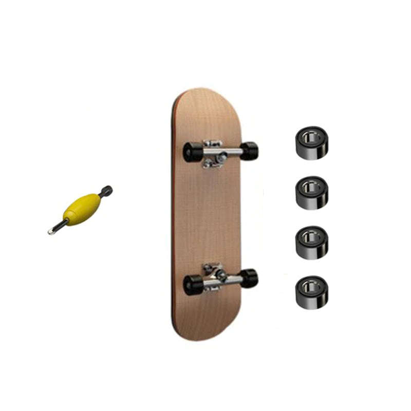 Mihuis Finger Skateboard Toy - Black Wheels