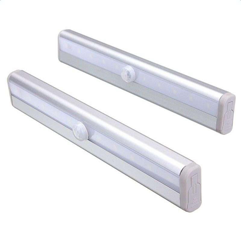 Night Light Cupboard, Wardrobe Motion Sensor x2 LED Pir