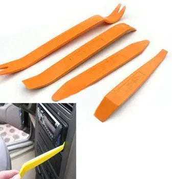 4Pcs Auto Car Radio Door Clip Panel Trim Dash Audio Removal Installer Pry Tool