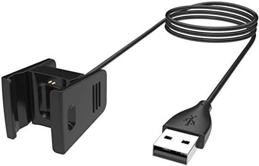 Replacement Charger for Fitbit Charge 2 - Black