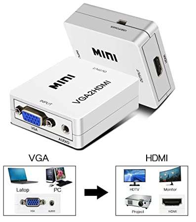 VGA to HDMI Converter Box