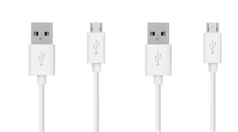 LDNIO Micro USB Charge Cable for Android Phones - Dual Pack