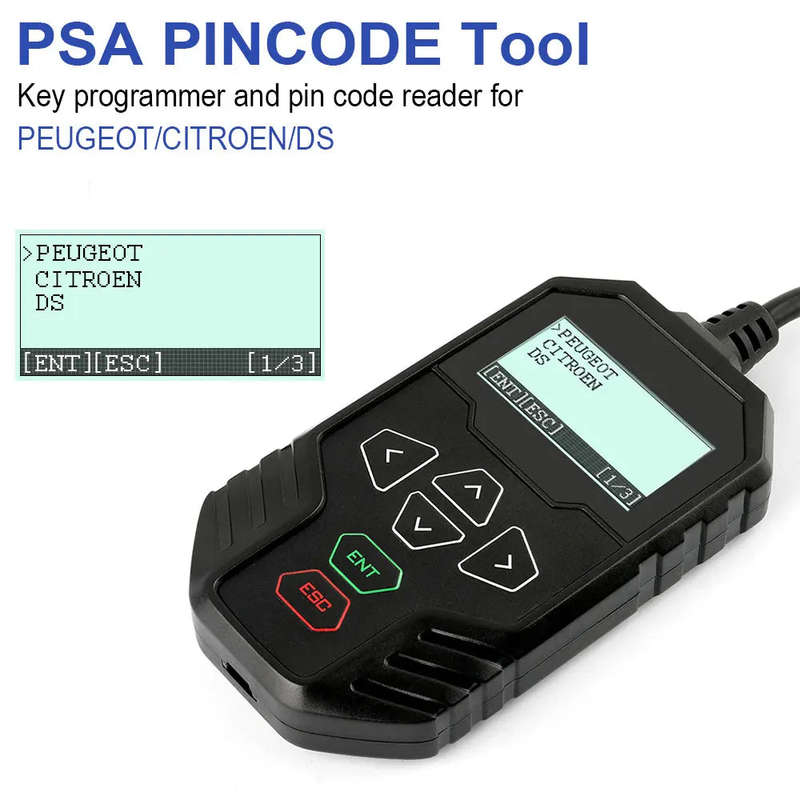 MT005 PSA Pin-Code Tool for Peugeot, Citroen & DS