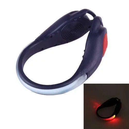 Night Safety LED Shoe Lights Clip (2-Pack) for Running & Jogging