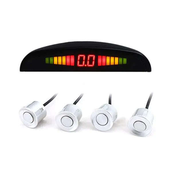 Reverse Parking Sensors Radar System with LED Screen