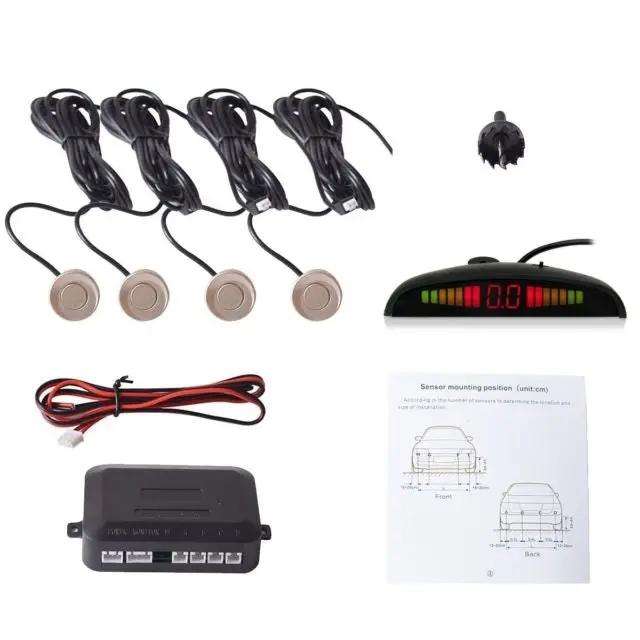 Reverse Parking Sensors Radar System with LED Screen