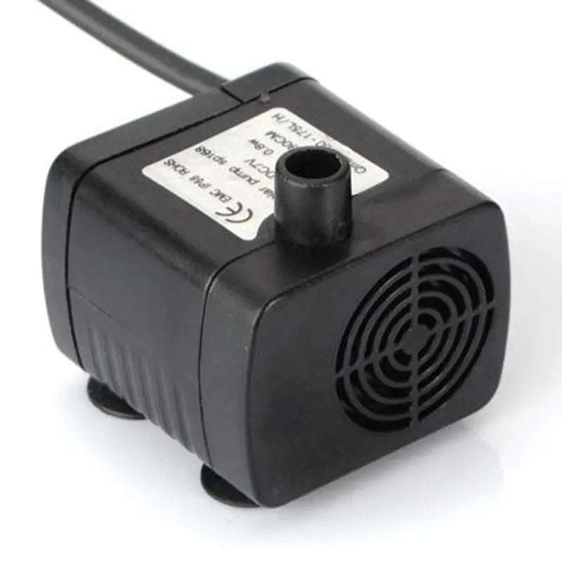 Techme Solar Power Fountain Water Pump