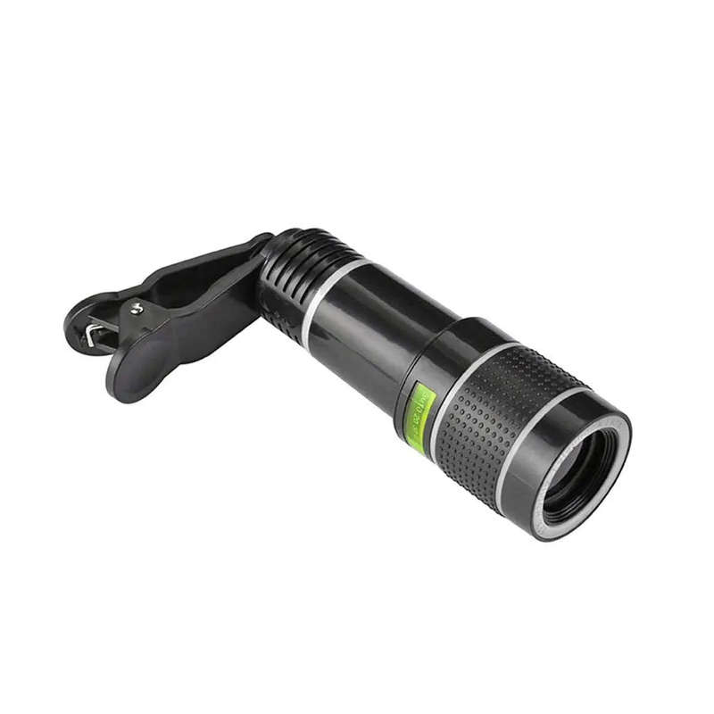 Universal 20X Zoom Telephoto Lens External Mobile Phone Camera Lens w/Clip