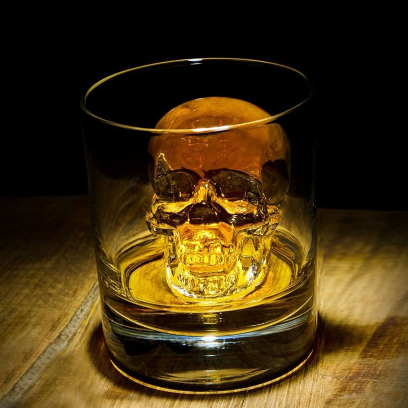 3D Skull Ice Cube Mold