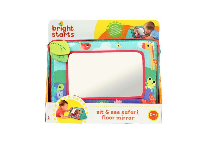 Bright Starts Sit & See Safari Floor Mirror