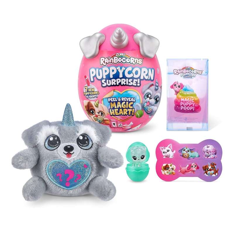 ZURU Rainbocorns Series 2 Puppycorn Surprise Egg 7 Piece