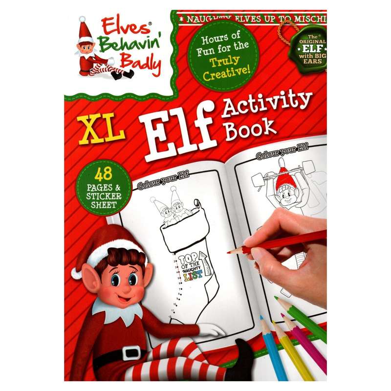 The Elf on the Shelf Activity Book set of 2