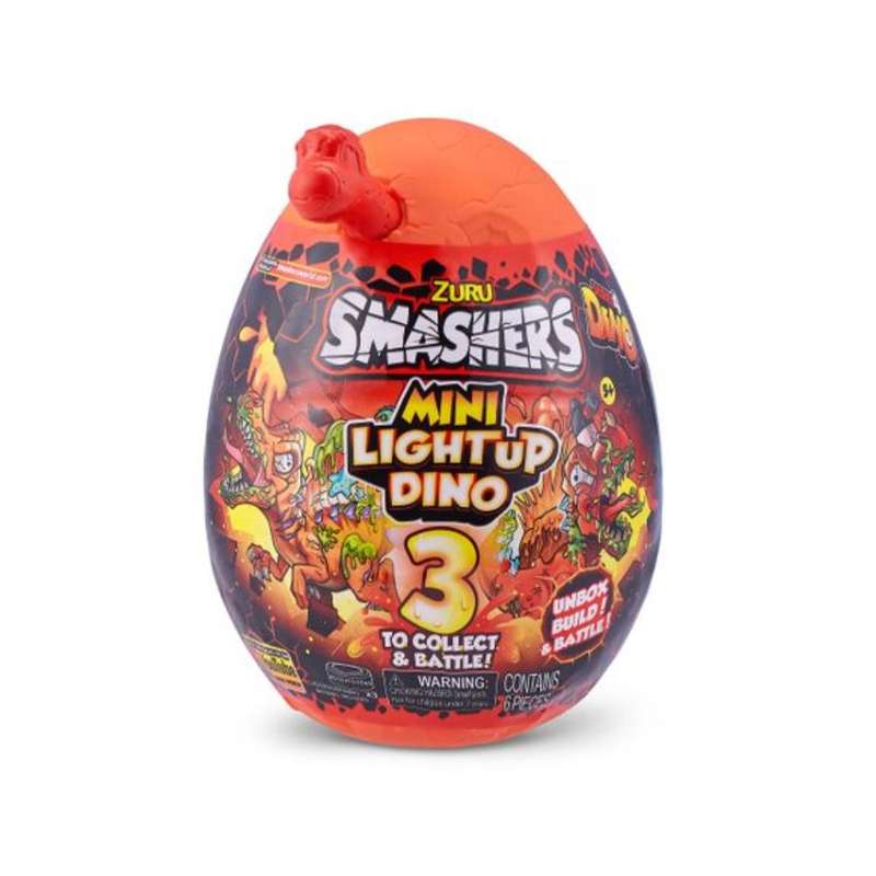 Smashers by Zuru -Series 4 Mini Light-Up Dino - Blind Box
