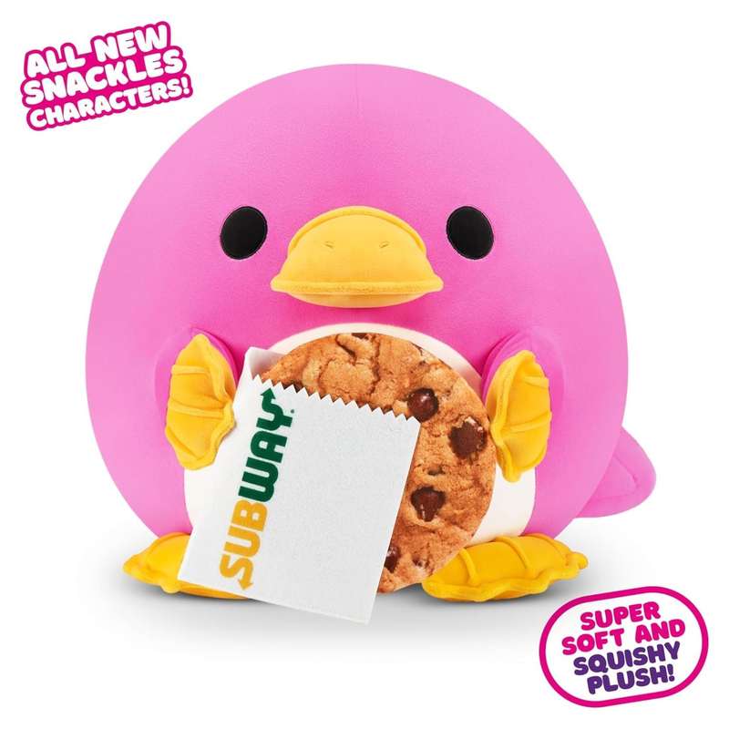 ZURU 36cm SNACKLES-PLUSH -SERIES 2 - Subway