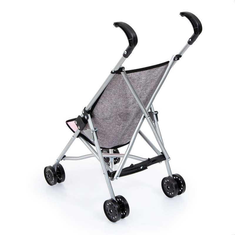Bayer Buggy Doll's Pram - Butterfly Grey (55CM TALL)