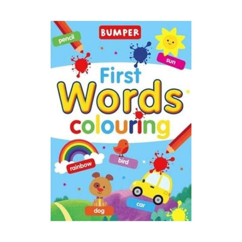 Bumper Colouring Book - First Words Colouring
