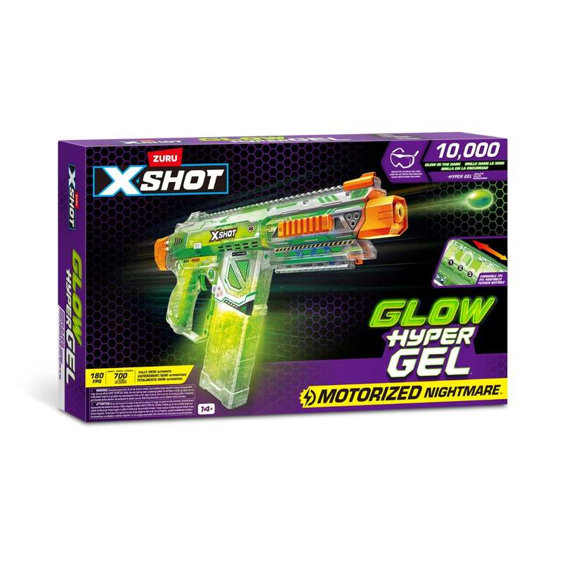 Zuru X-SHOT-HYPER GEL Glow In The Dark LARGE (10000gellets)