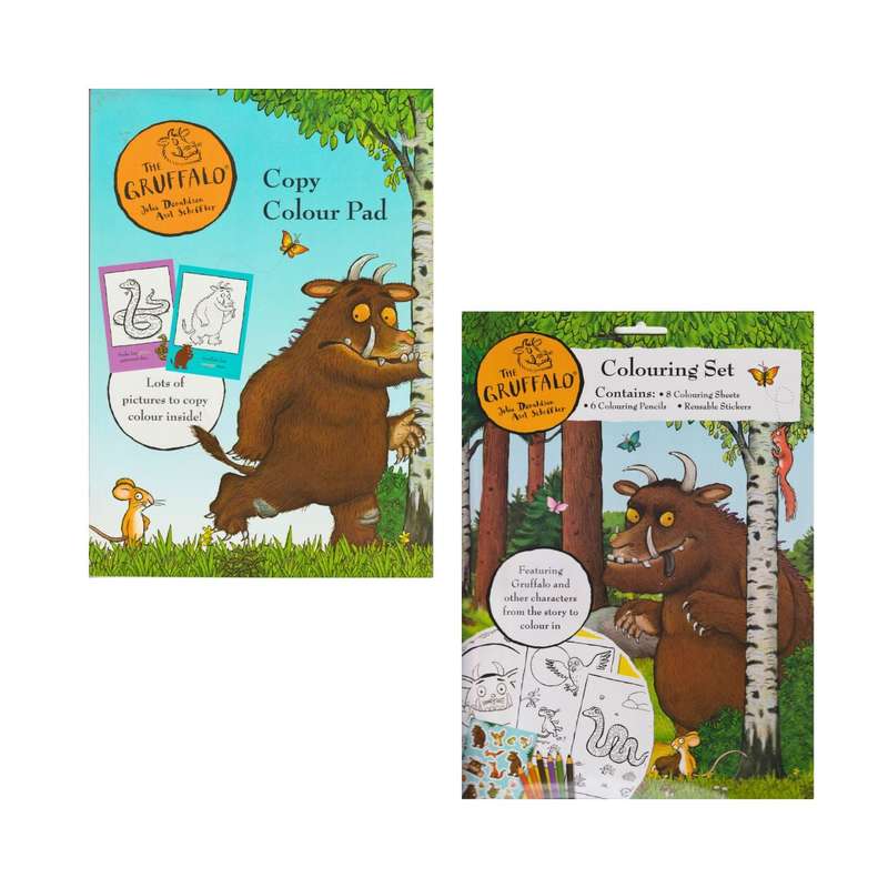 The Gruffalo Activity Set with Copy Colour Book an Colouring Set