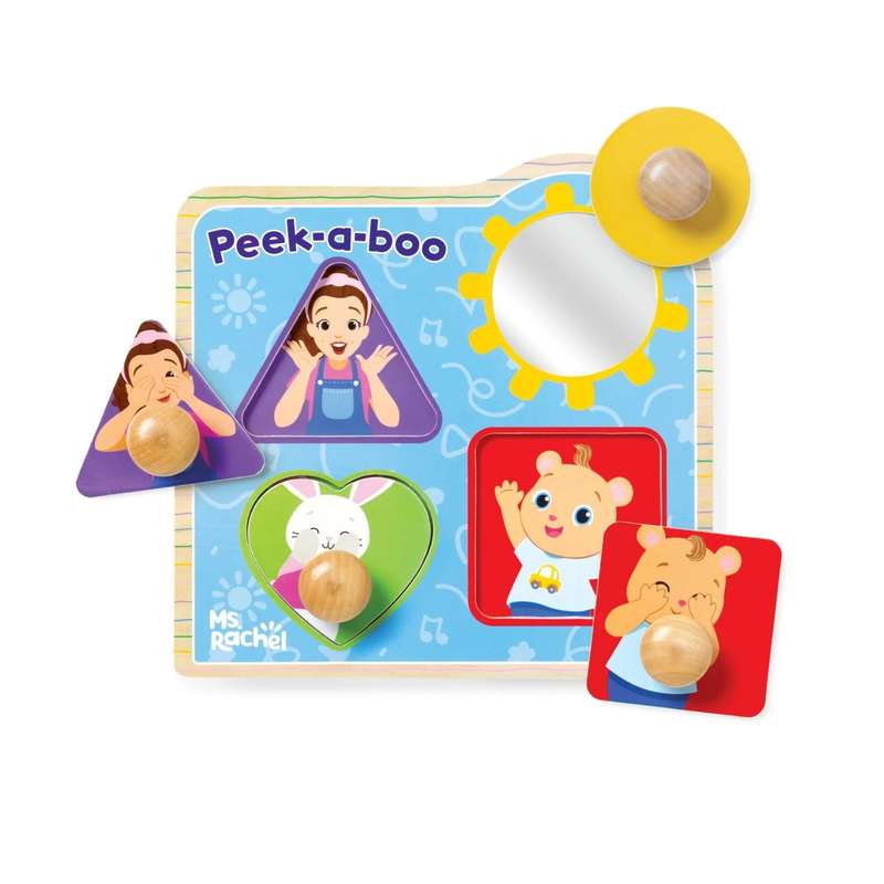 Melissa & Doug Ms Rachel Jumbo Knob Puzzle