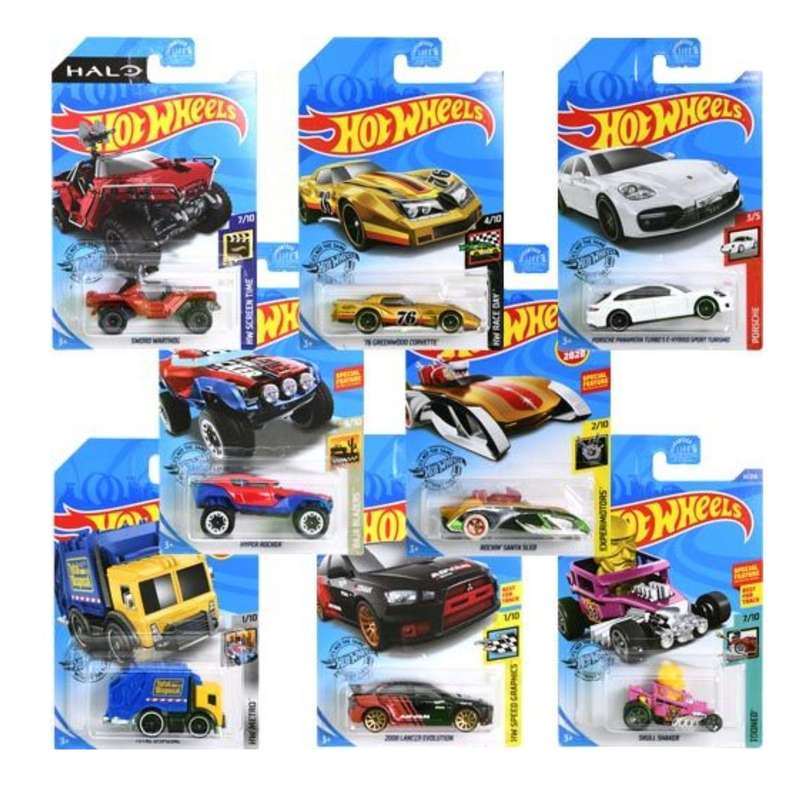 Hot Wheels Basic Car Assortment - 5 Cars