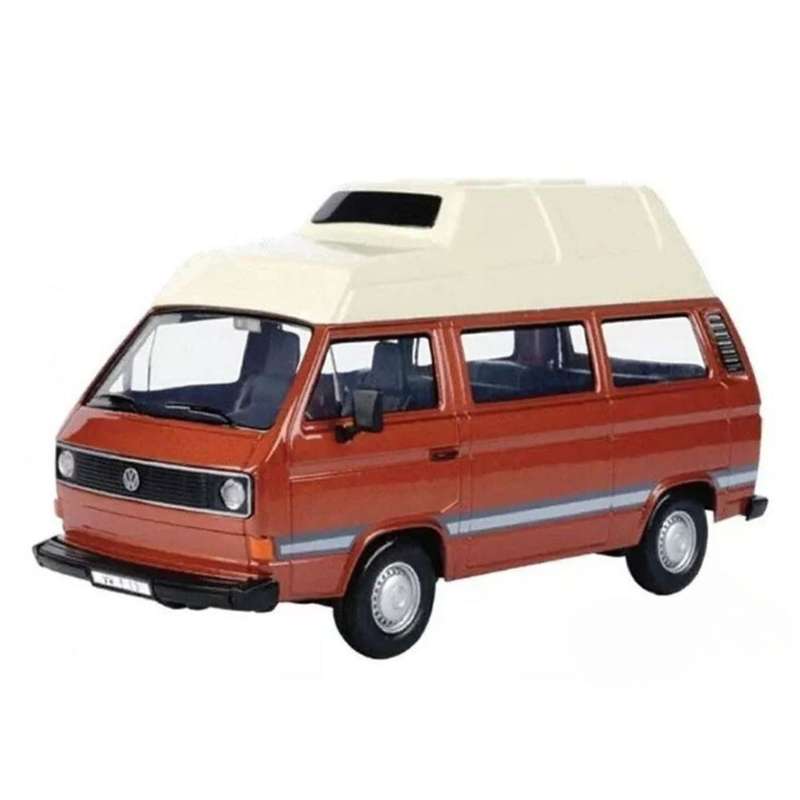 Motormax 1:24 Volkswagen Type2 (T3) Camper Brown
