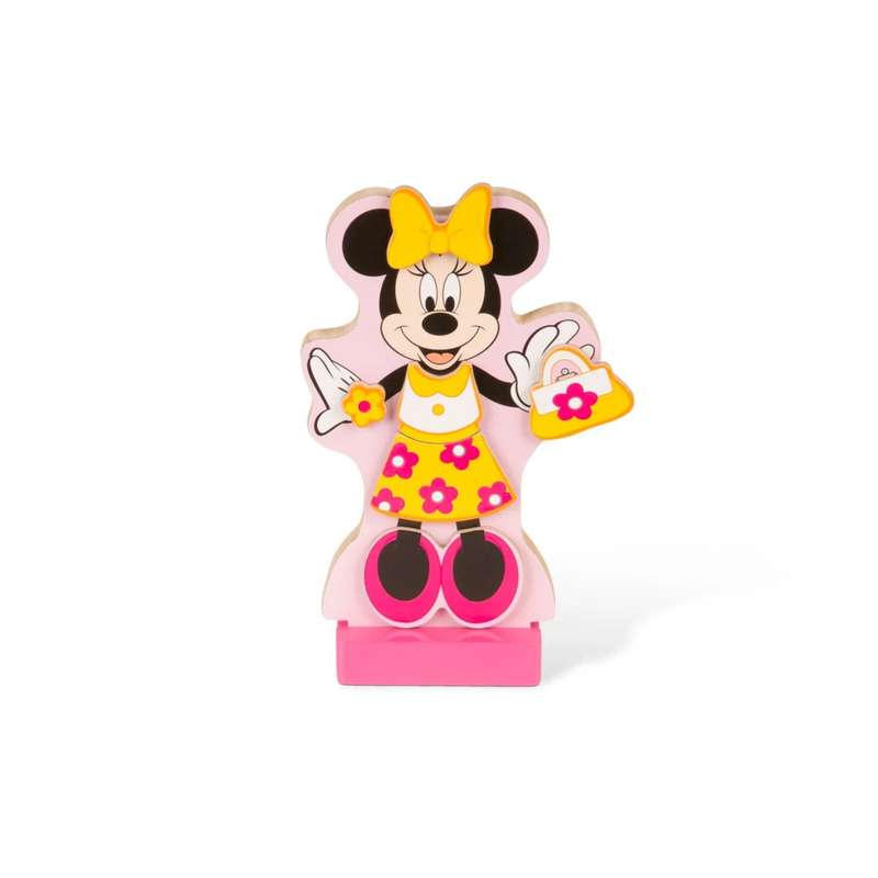 Melissa & Doug Wooden Magnetic dress-up Disney Minnie