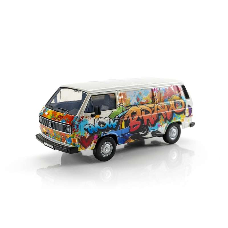 Motormax Volkswagen Type2 (T3) Graffiti Scale 1:24