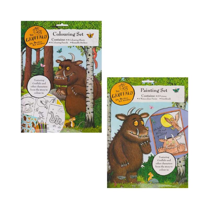 The Gruffalo Activity Set with Copy Colour, Colour and Painting Set