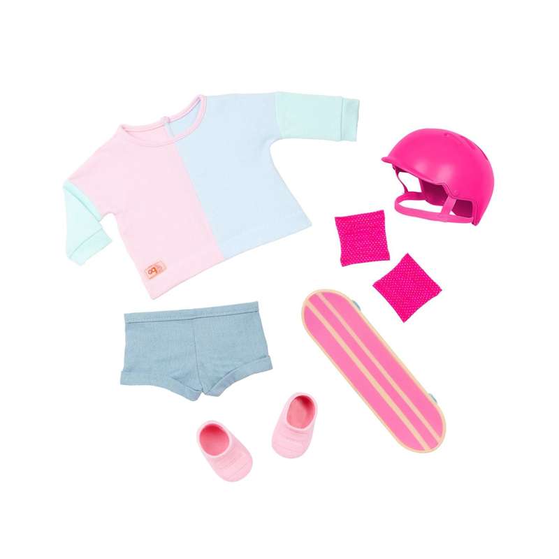 Our Generation Classic Doll Yanika Skateboarder Doll