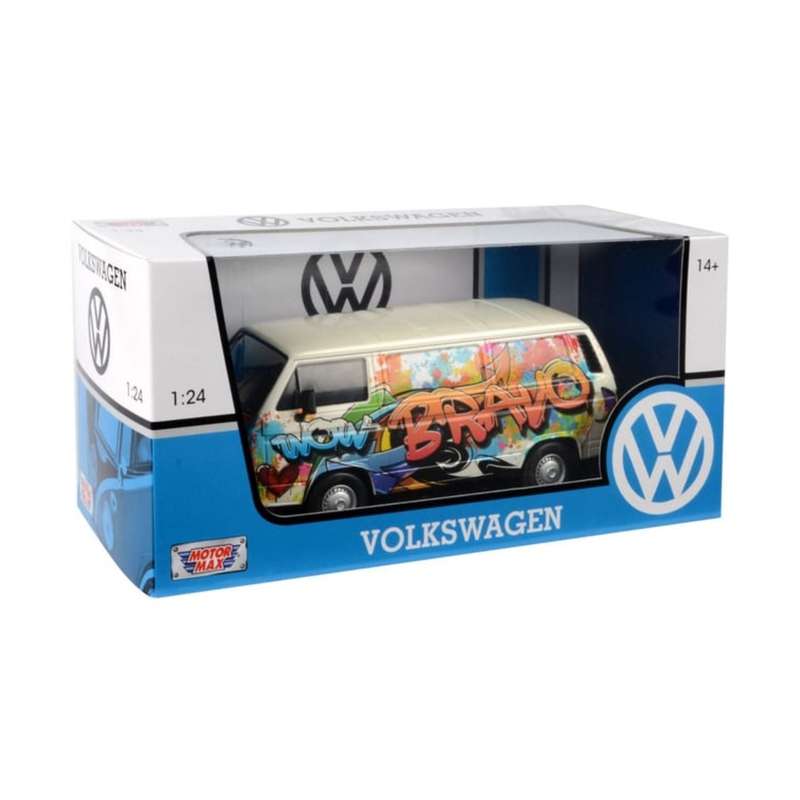 Motormax Volkswagen Type2 (T3) Graffiti Scale 1:24