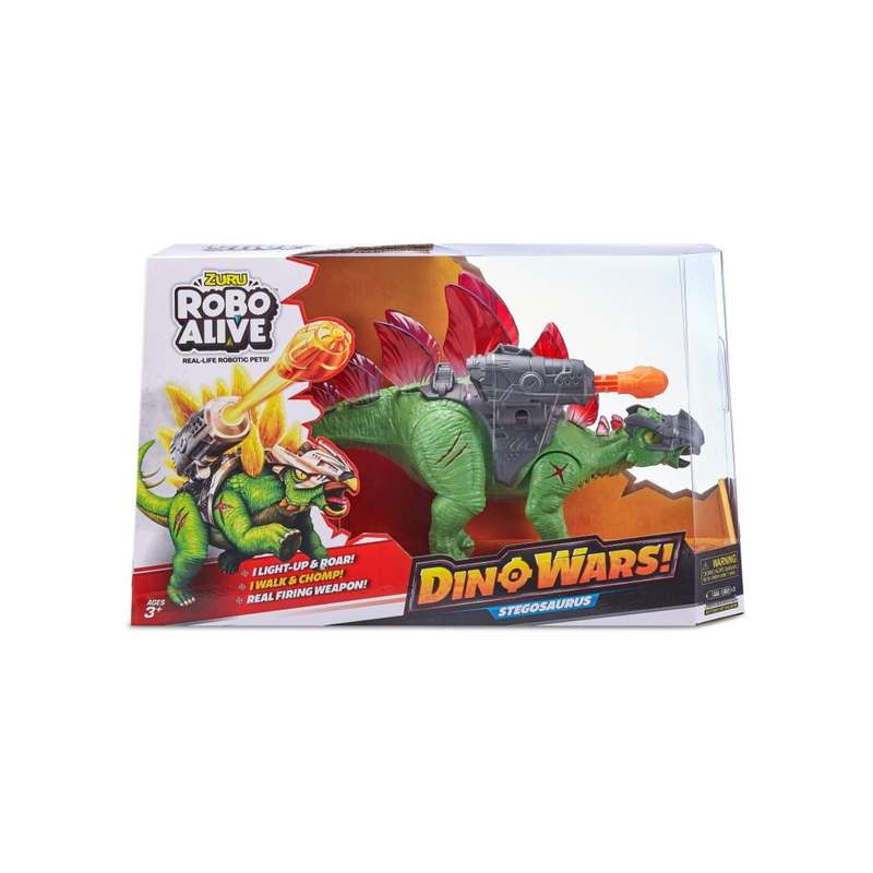 Zuru Robo Alive Dino Wars-Series 1 Stegasaurus