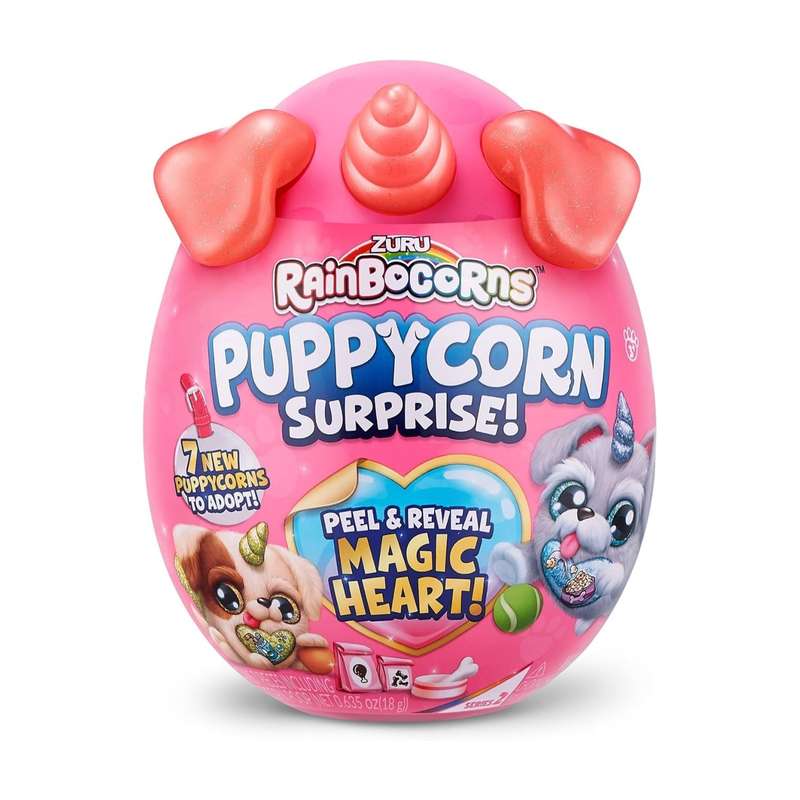 ZURU Rainbocorns Series 2 Puppycorn Surprise Egg 7 Piece