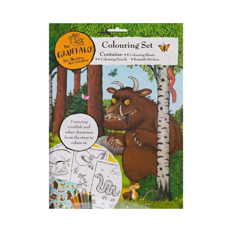 The Gruffalo Activity Set with Copy Colour Book an Colouring Set