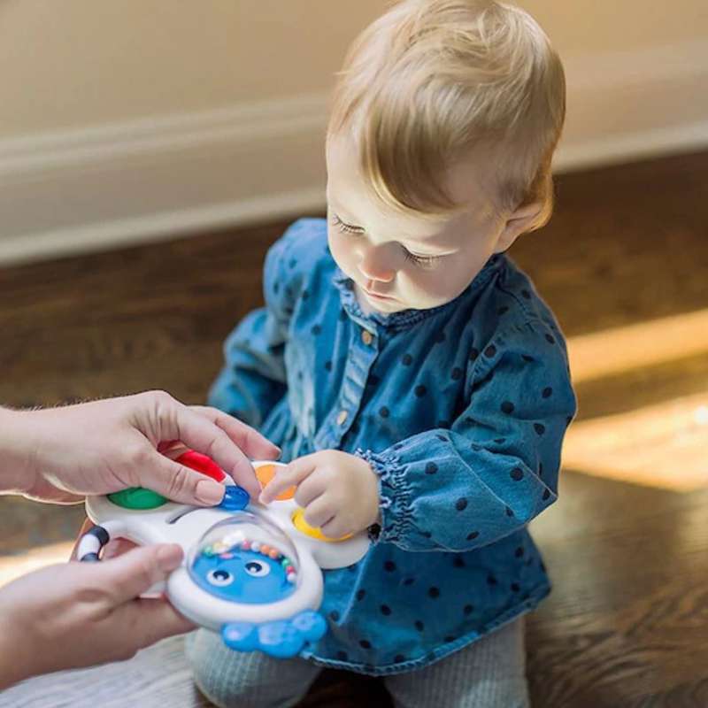 Baby Einstein - Opuss Shape Pops Sensory Rattle & Teether