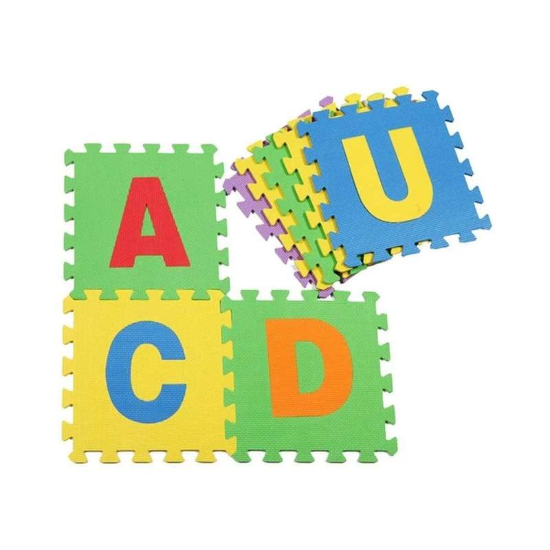 EVA A-Z Mat Upper Case - 26 Blocks (31.5cm x 31.5cm)